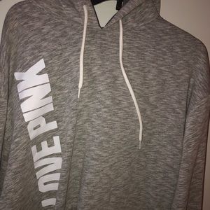 VS pink hoodie